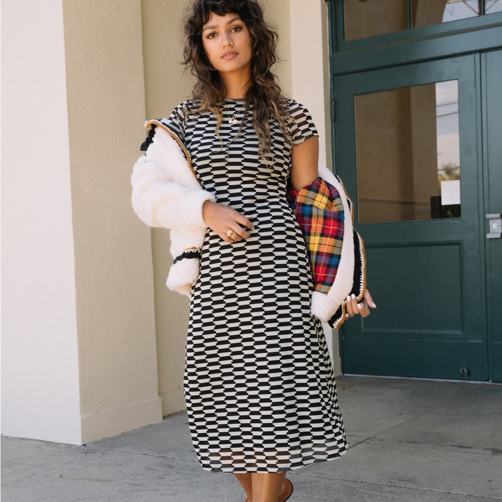 [lisa says gah] vintage rug logan midi dress - Picture 4 of 13